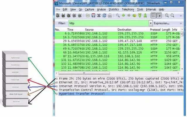 packet capture software-Wireshark