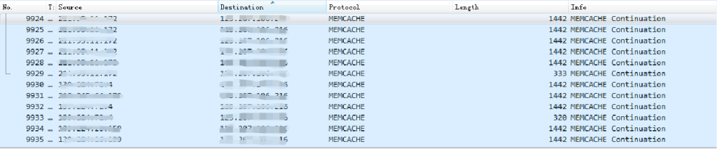 DDoS reflection attack