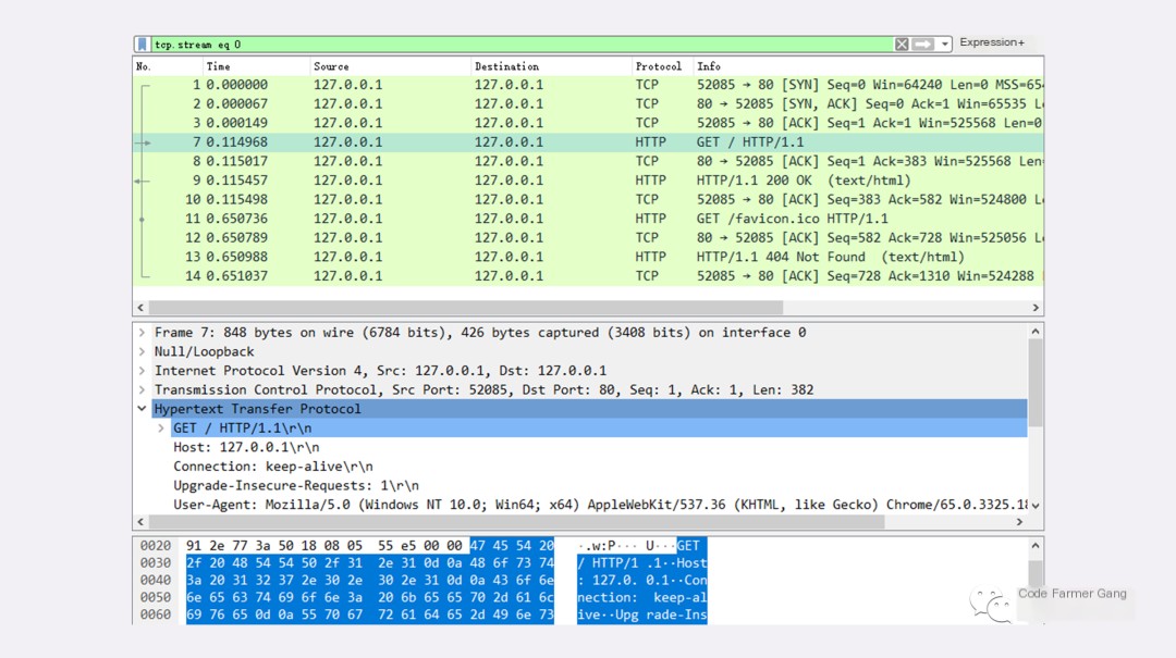 TCP/IP protocol