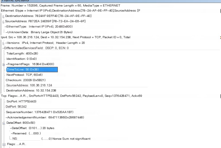 firewall packet detection