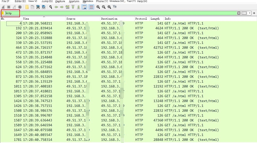  HTTP request headers