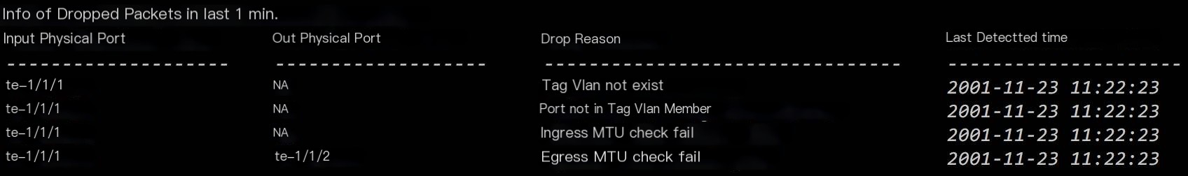 Diagnosing Packet Loss