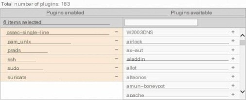 Figure 4 Viewing Plugins