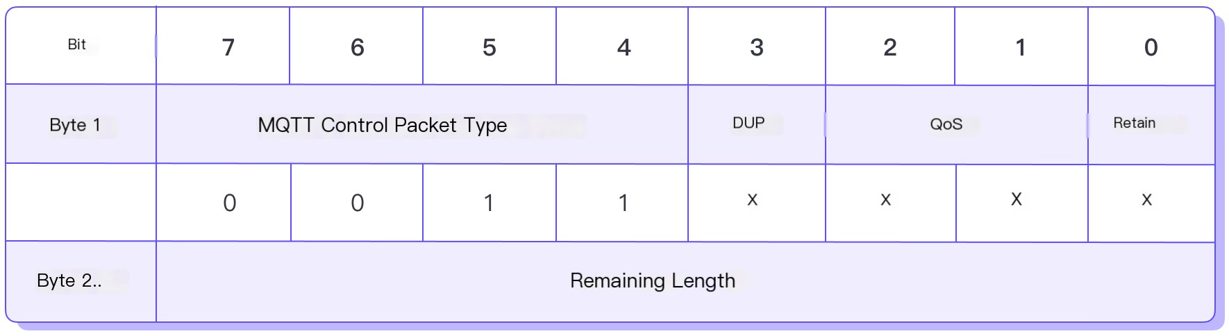 PUBLISH Message Structure