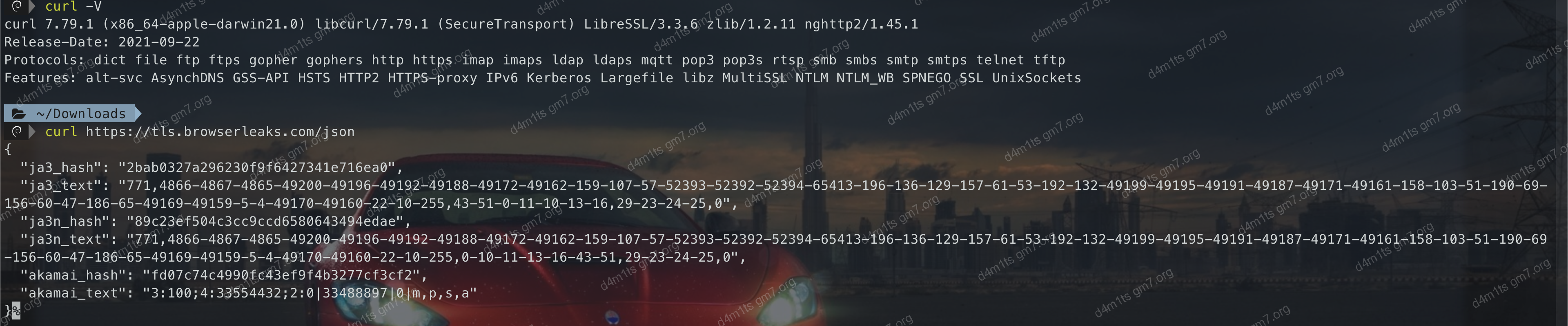 TLS Fingerprint Blocking