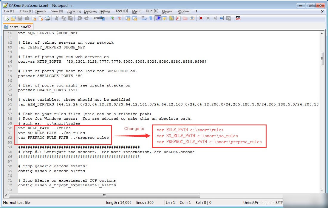 Snort hybrid intrusion detection