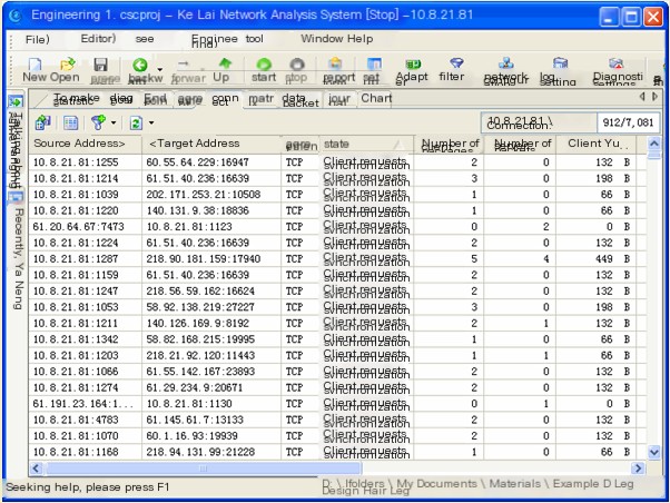 Colasoft Network Analysis