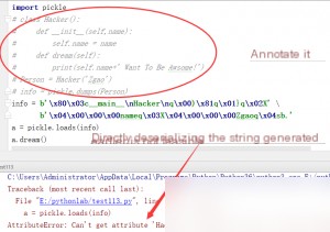 Python deserialization